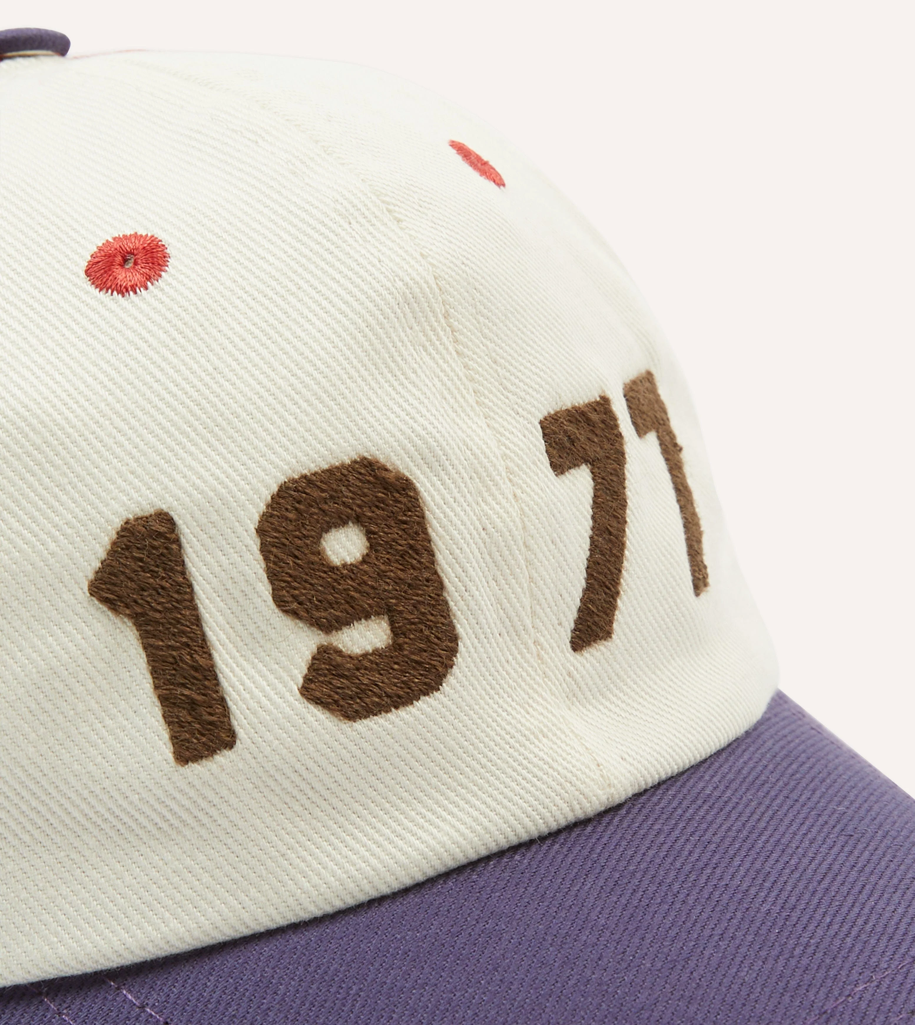 1977' Cotton Twill Baseball Cap - Image 3