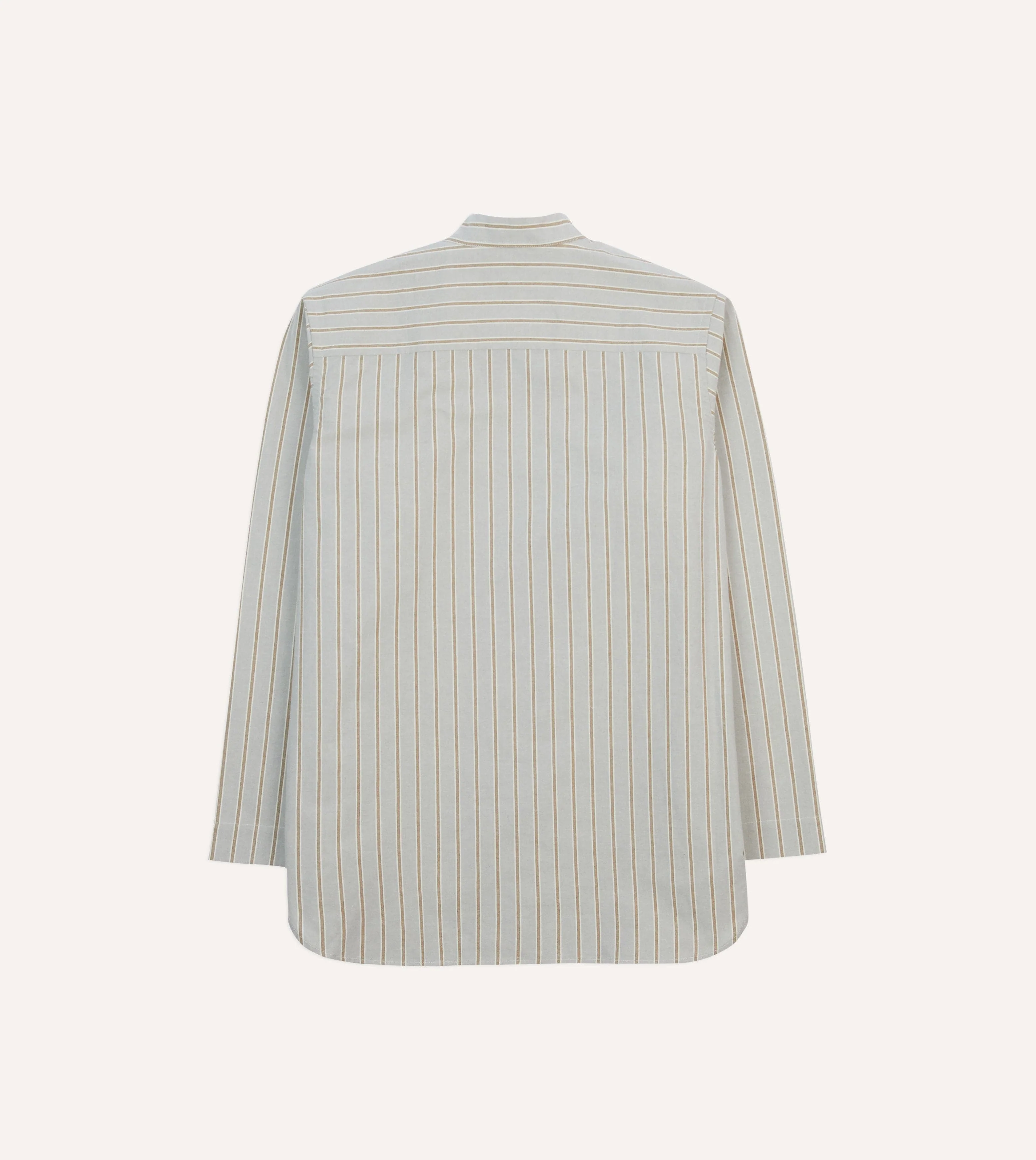 Blue Stripe Cotton Pyjama Set - Image 7