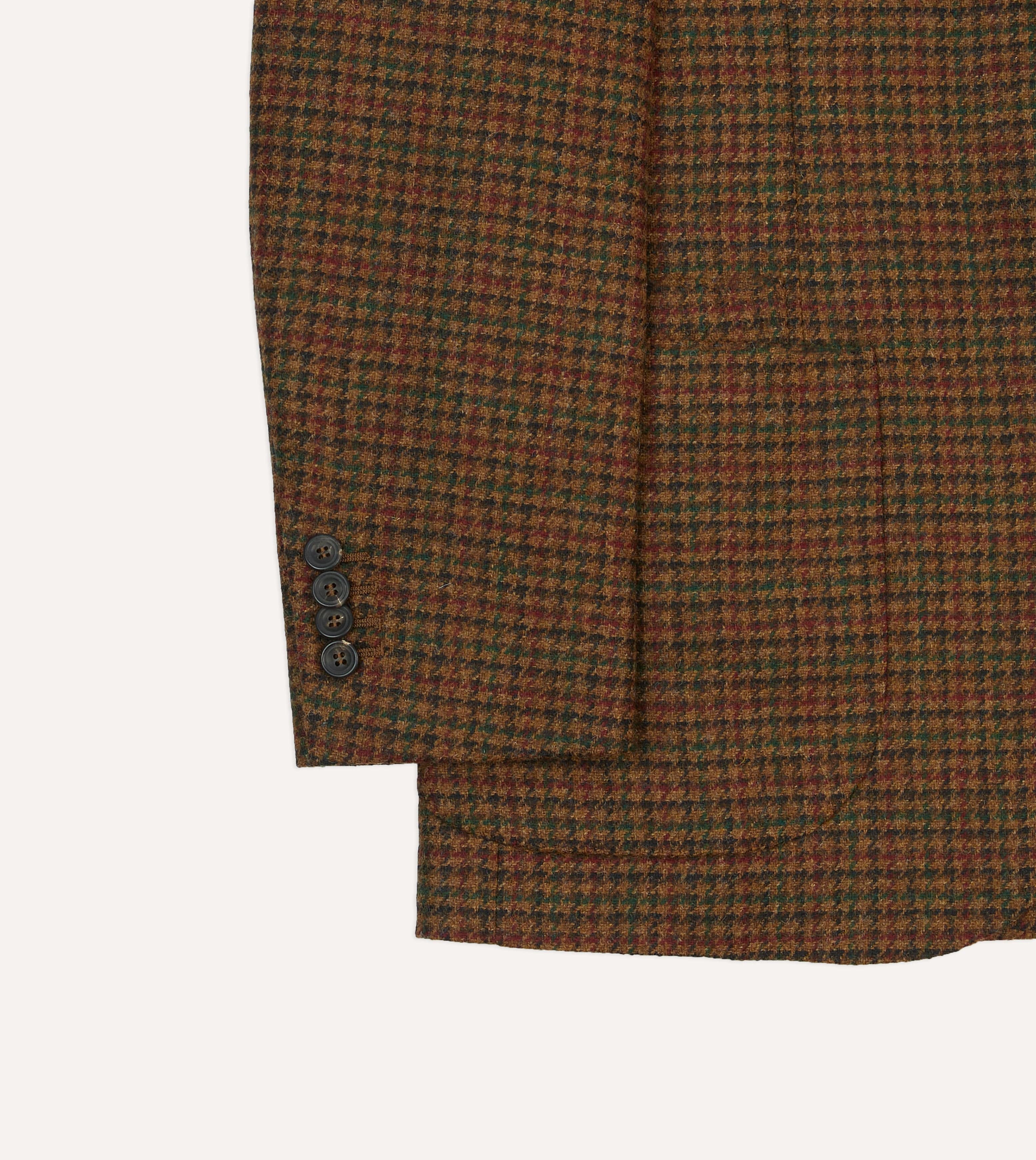 Brown Gun Club Check Tweed Blazer - Image 6