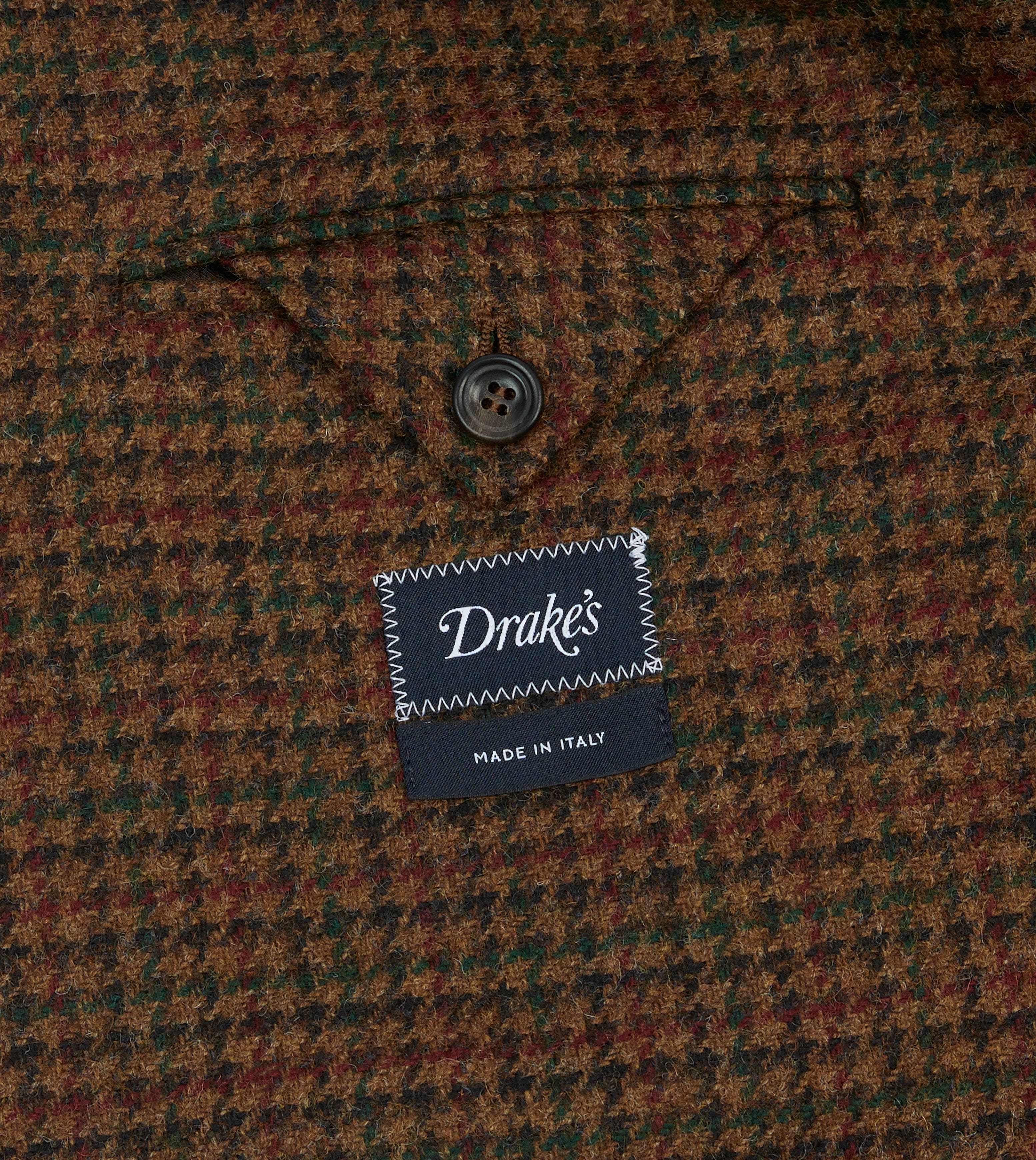 Brown Gun Club Check Tweed Blazer - Image 7