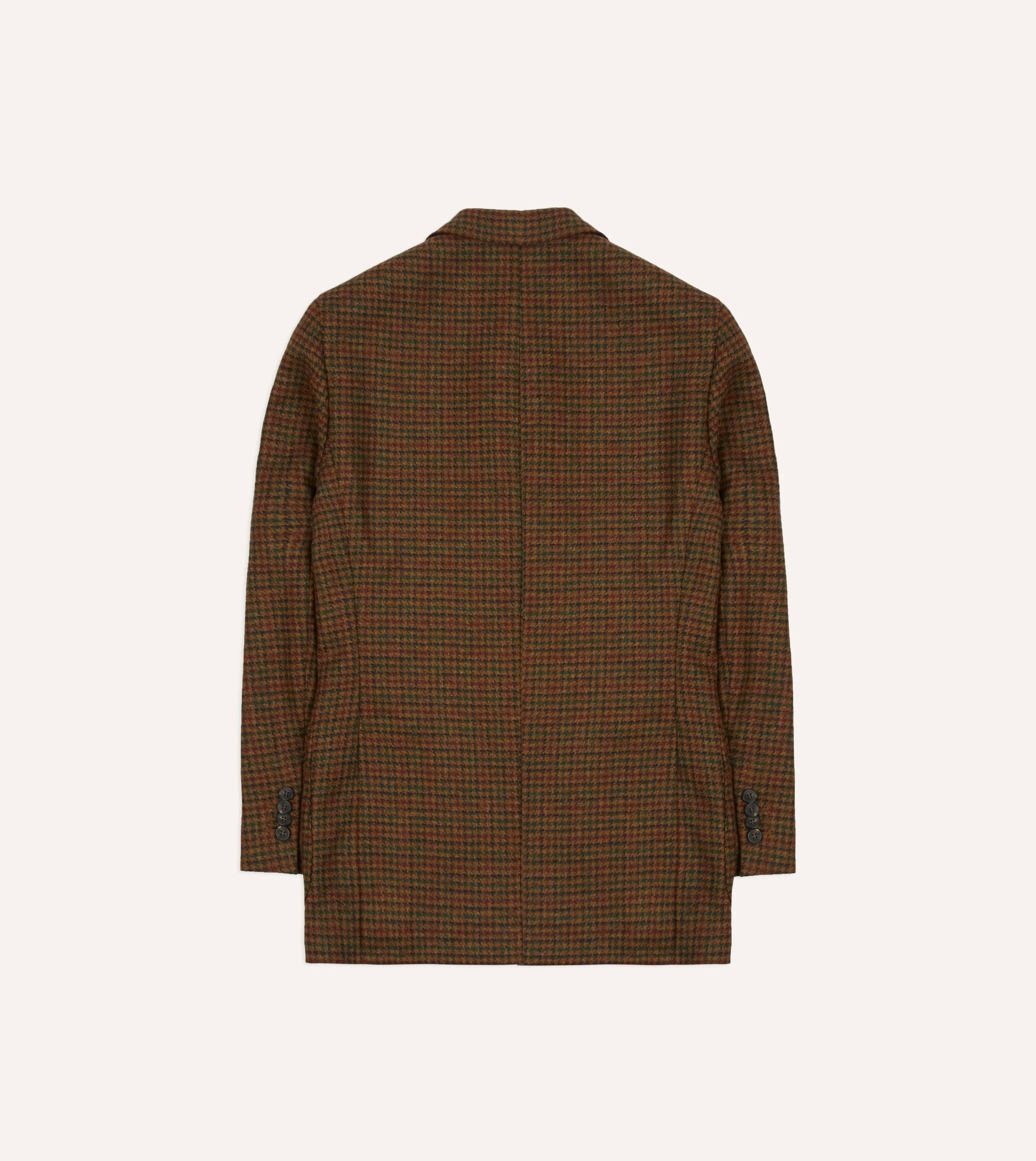 Brown Gun Club Check Tweed Blazer - Image 8