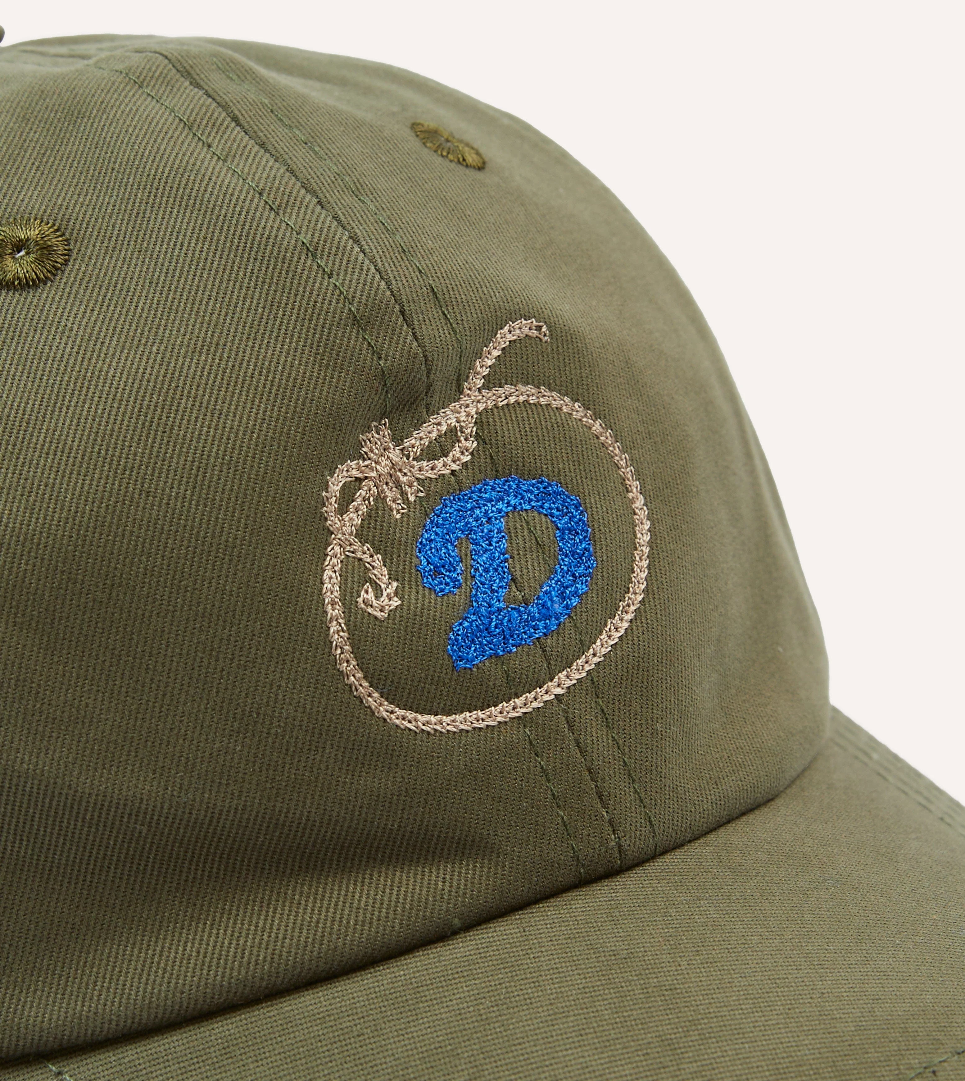 ‘D’ Lasso Emblem Cotton Twill Baseball Cap - Image 3