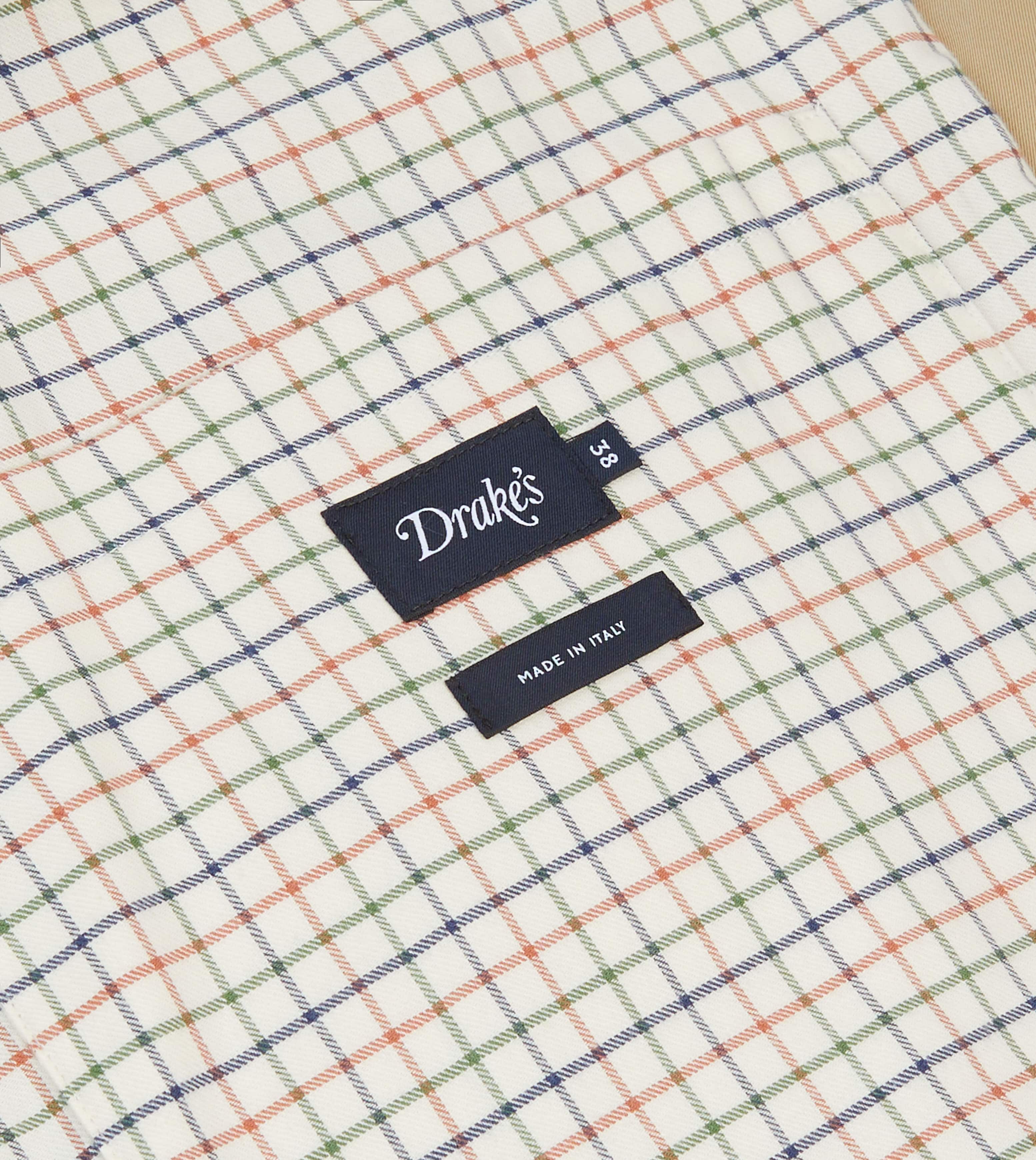 Drake's for Permanent Style Beige Rider's Raincoat - Image 10