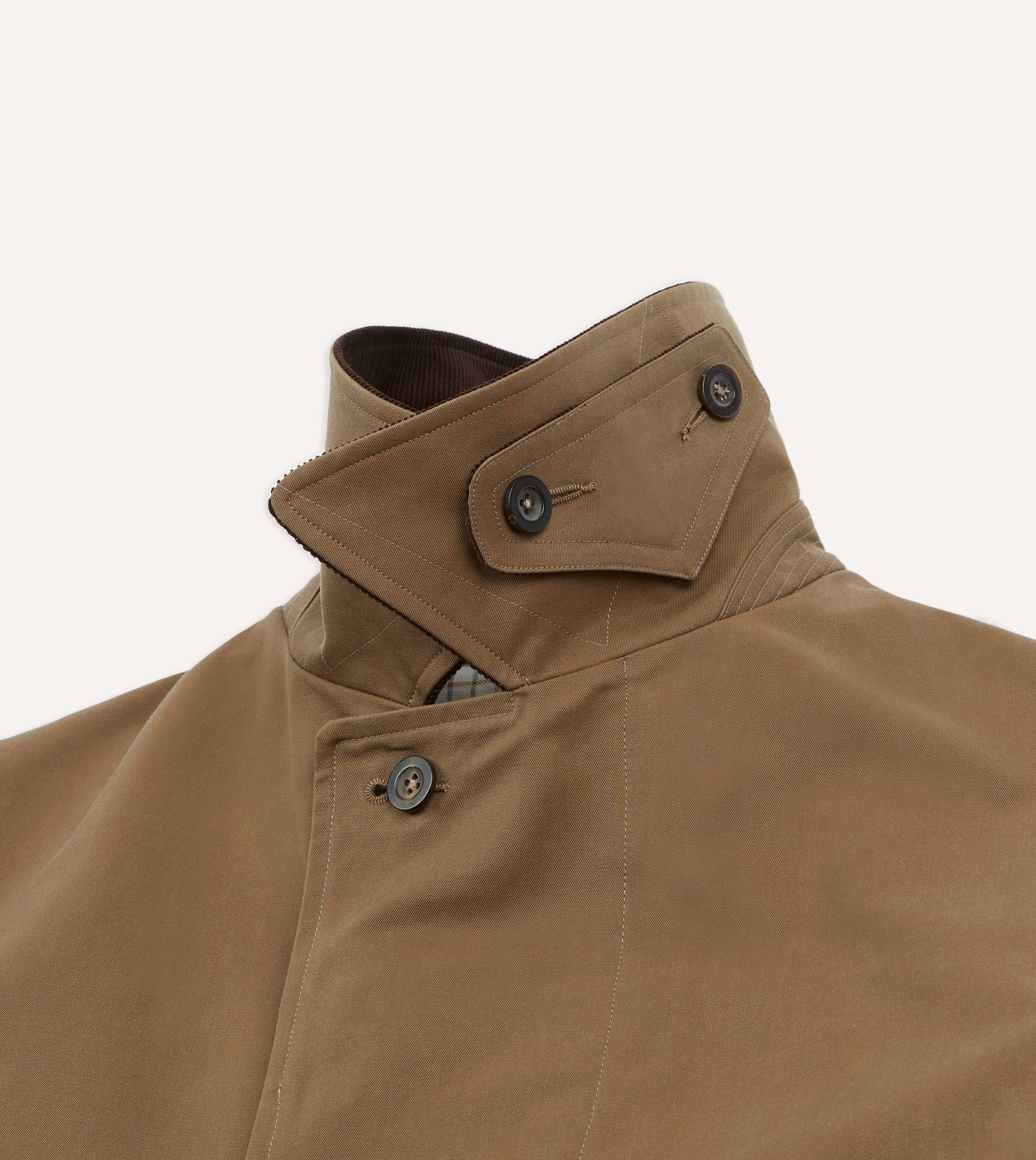 Drake's for Permanent Style Tan Rider's Raincoat - Image 5