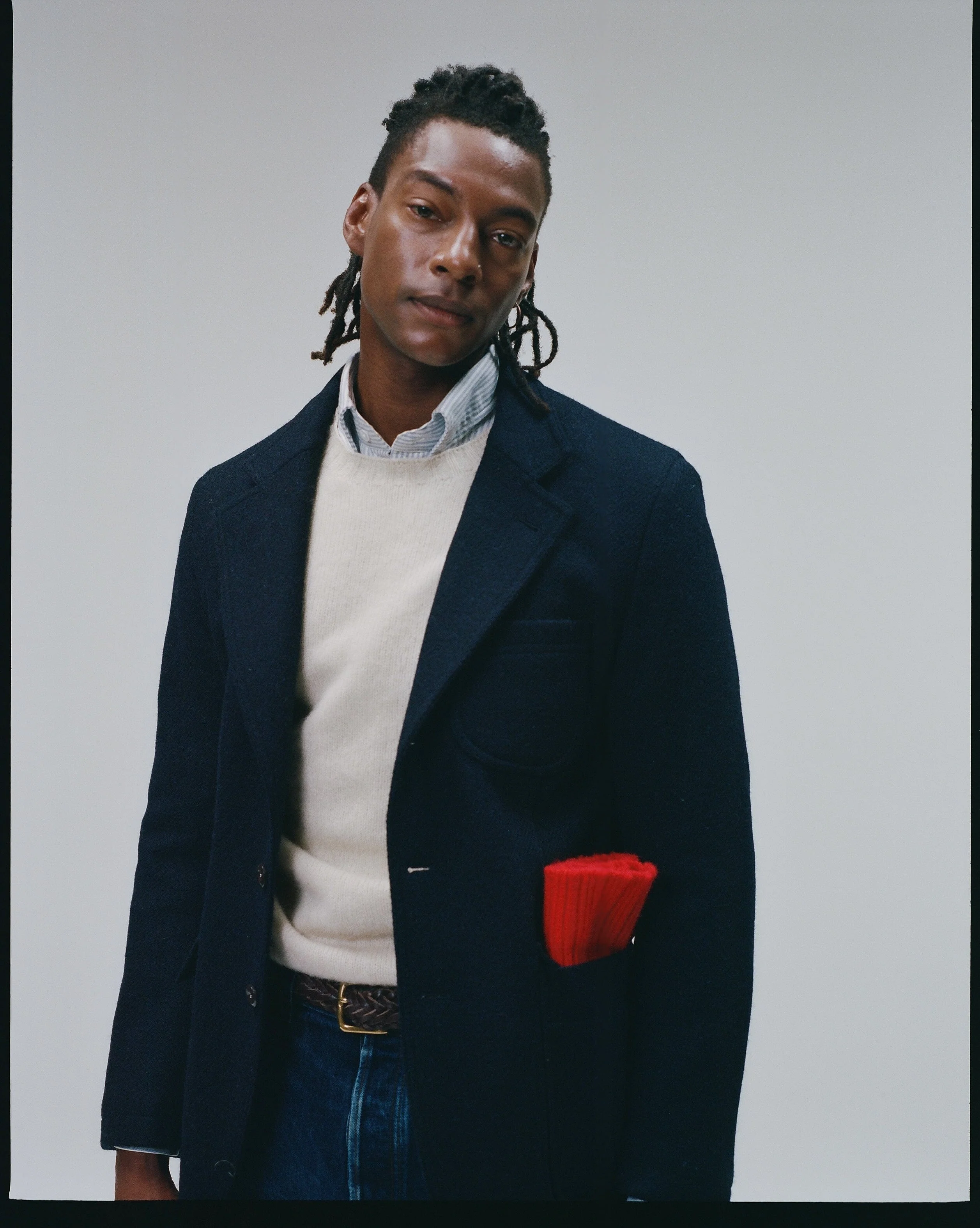 Navy Harris Tweed Games Blazer Mk. VII - Image 12