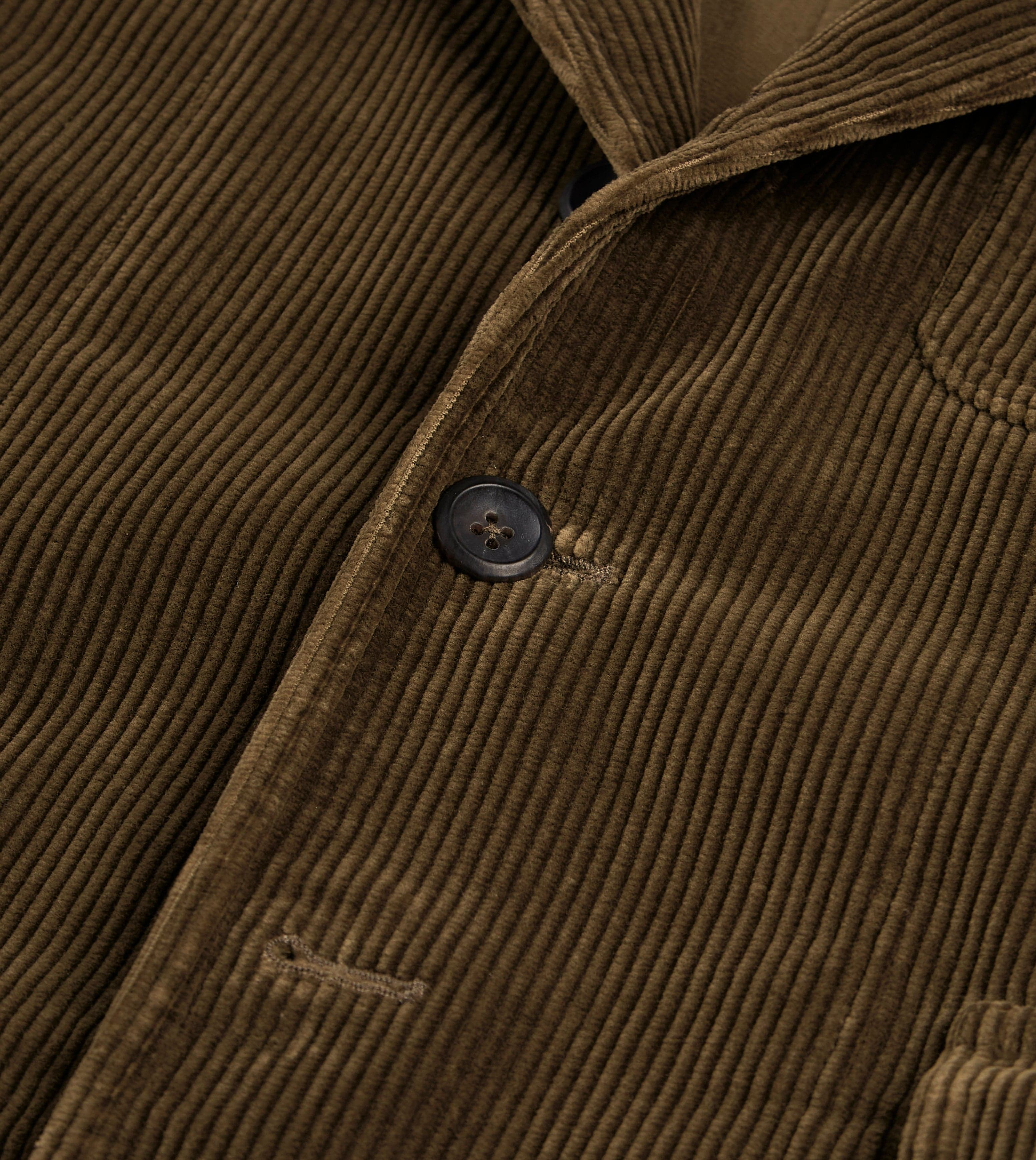 Olive Cotton Corduroy Games Blazer Mk. I - Image 3