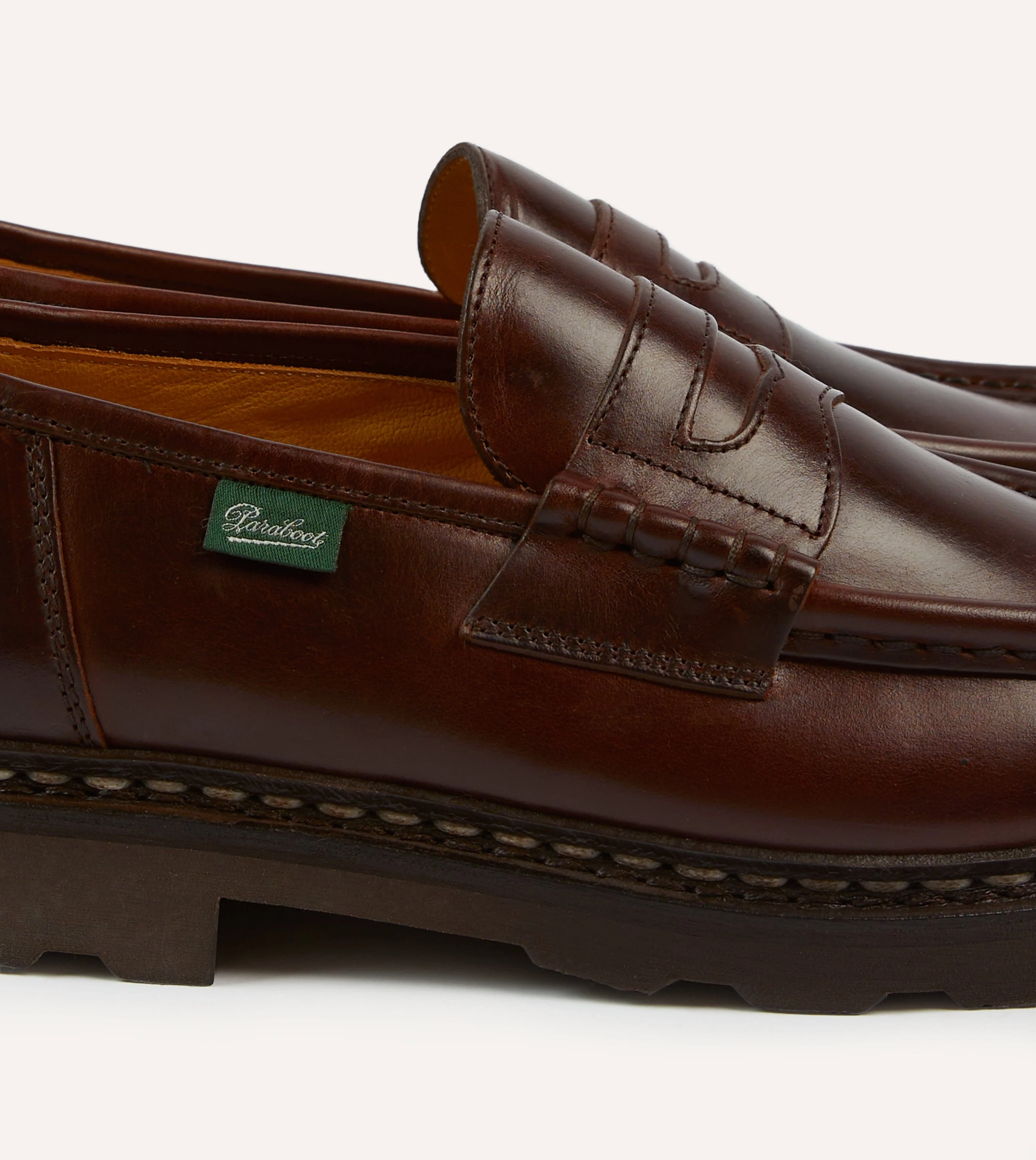 Paraboot Reims Écorce Leather Loafer - Image 3
