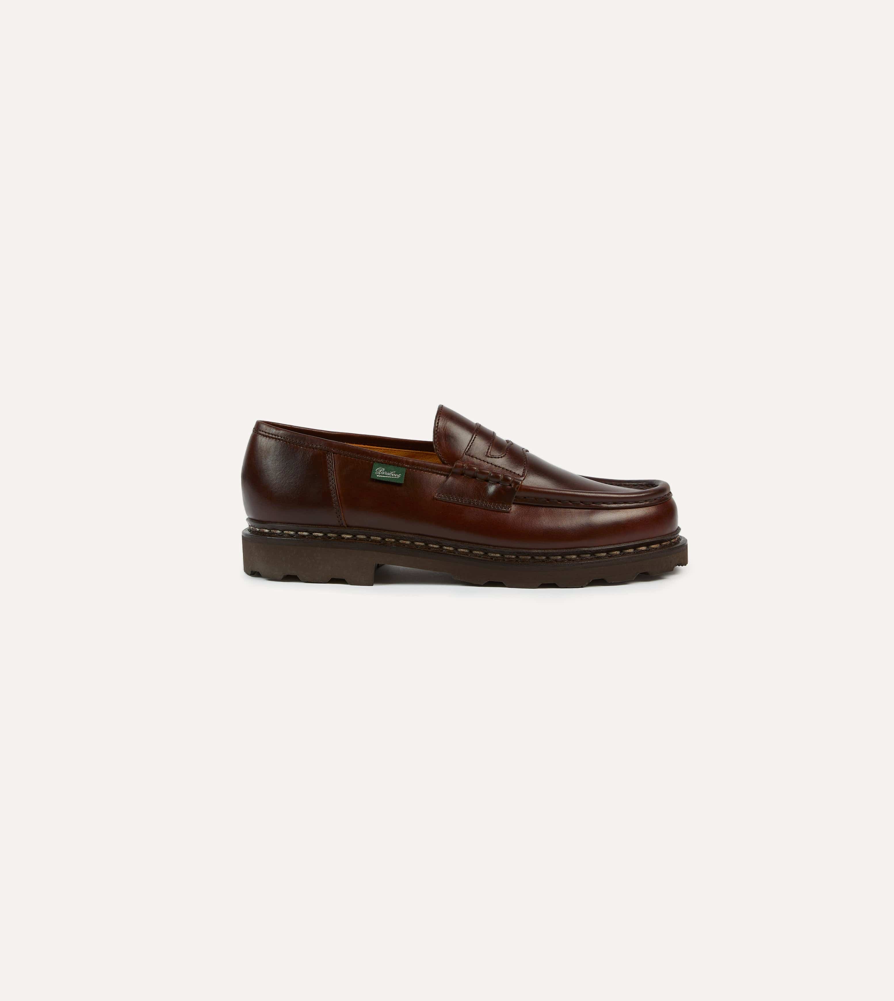 Paraboot Reims Écorce Leather Loafer - Image 6