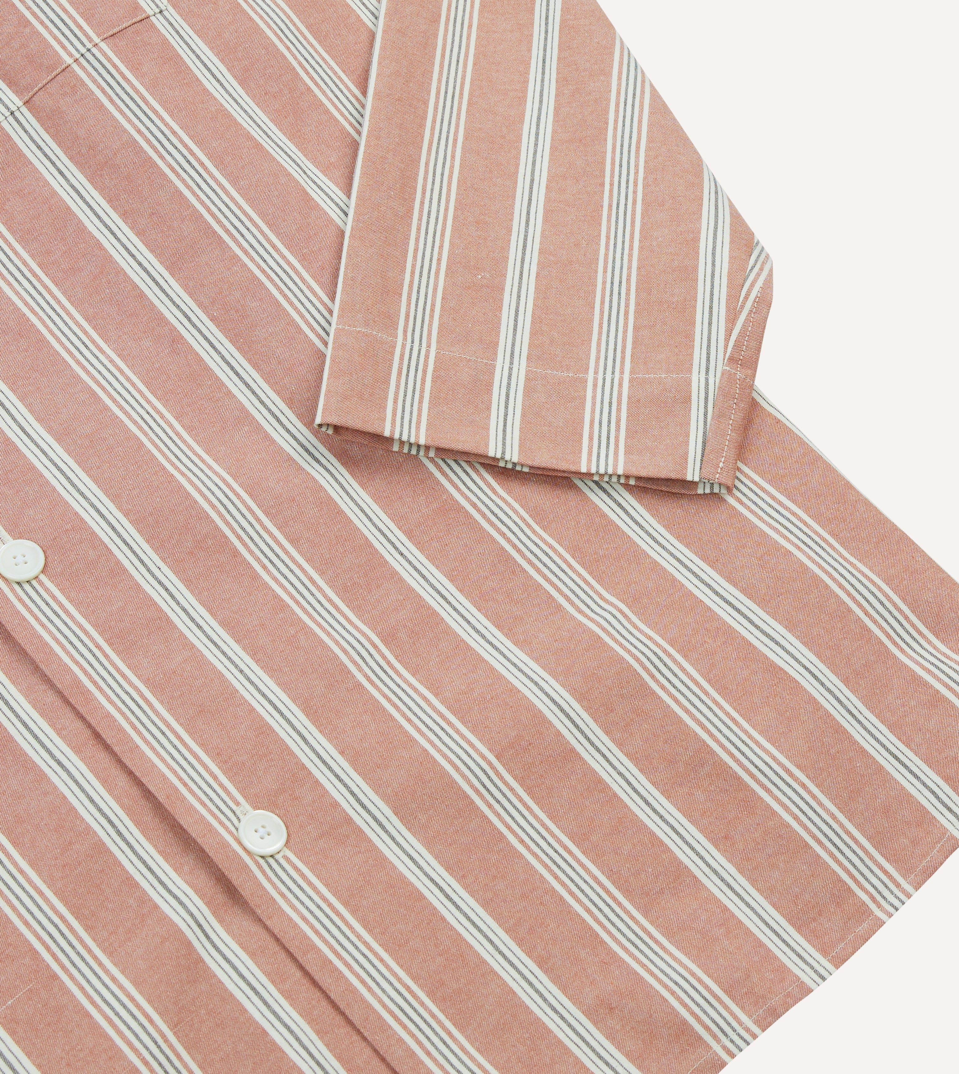 Red Stripe Cotton Pyjama Set - Image 6