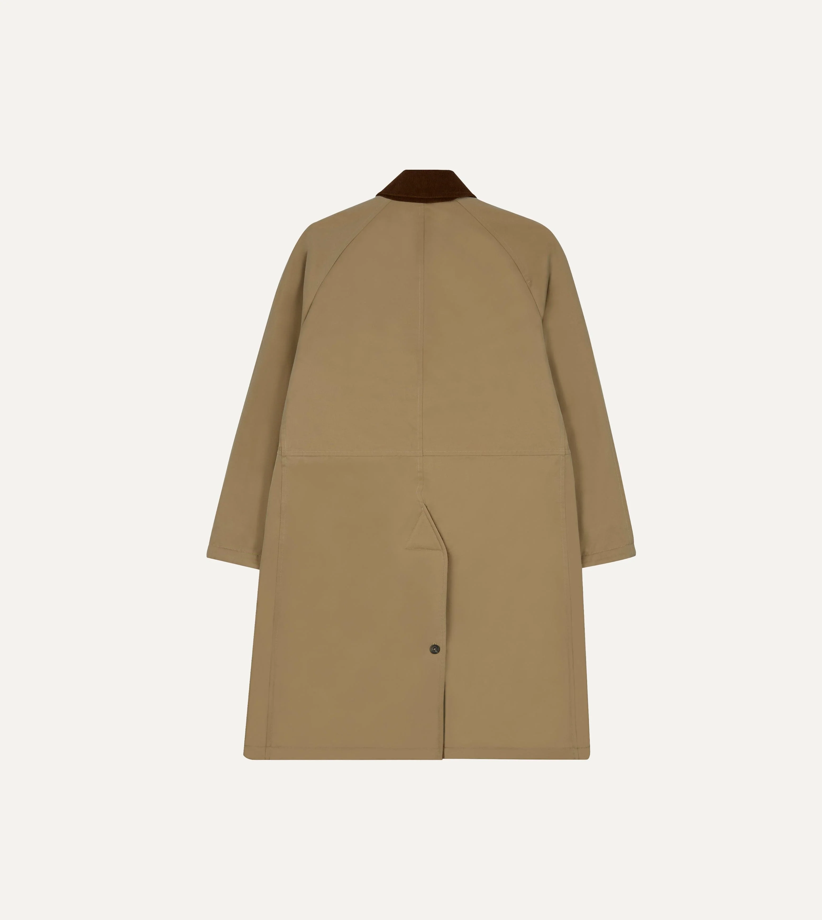 Reversible Cotton–Blanket Raglan Mac - Image 14