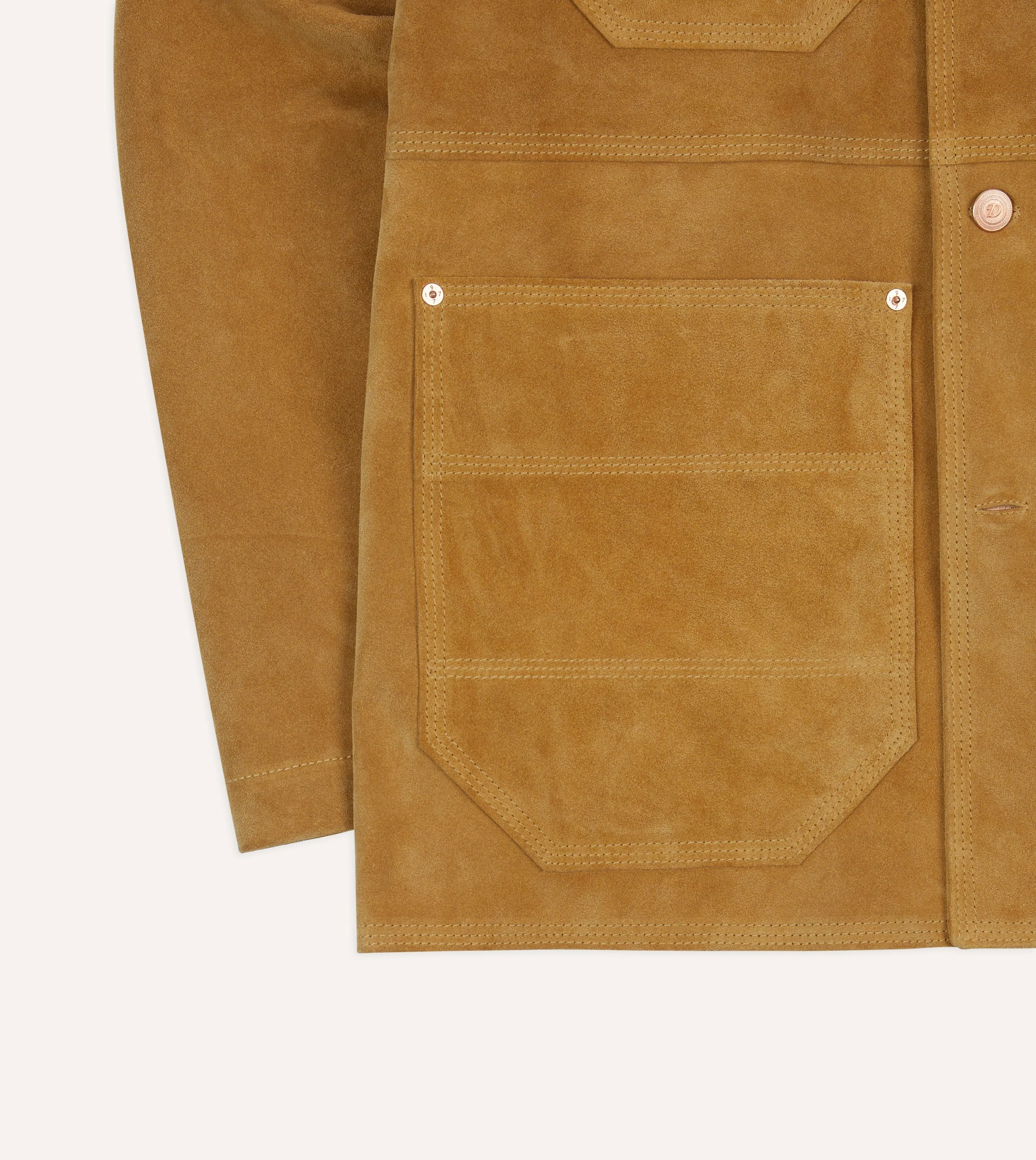 Sand Suede Welder Jacket - Image 6